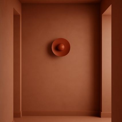 Argon 8866 - LED стенен аплик BOLTON LED/12,5W/230V 3000K теракота