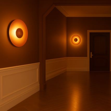 Argon 8866 - LED стенен аплик BOLTON LED/12,5W/230V 3000K теракота