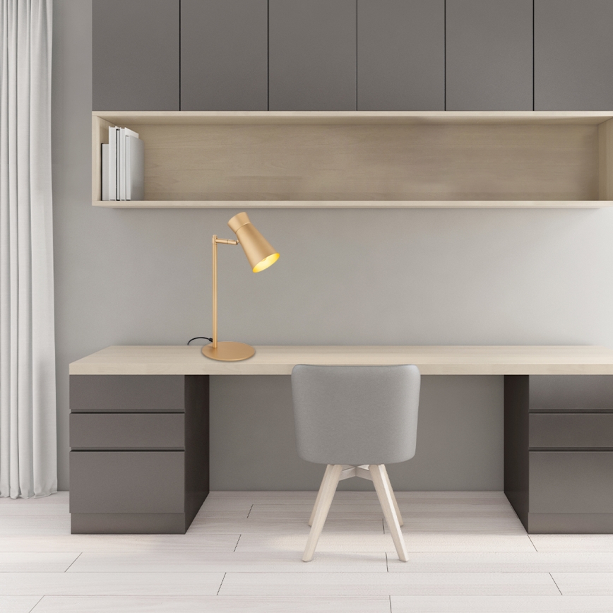 Argon 8874 - Настолна лампа LORD 1xE14/7W/230V златна