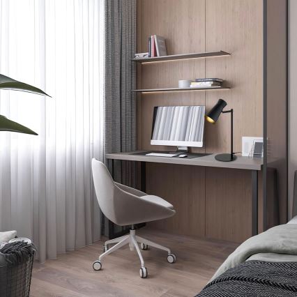 Argon 8875 - Настолна лампа LORD 1xE14/7W/230V черна