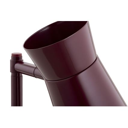 Argon 8877 - Настолна лампа LORD 1xE14/7W/230V винено-червена