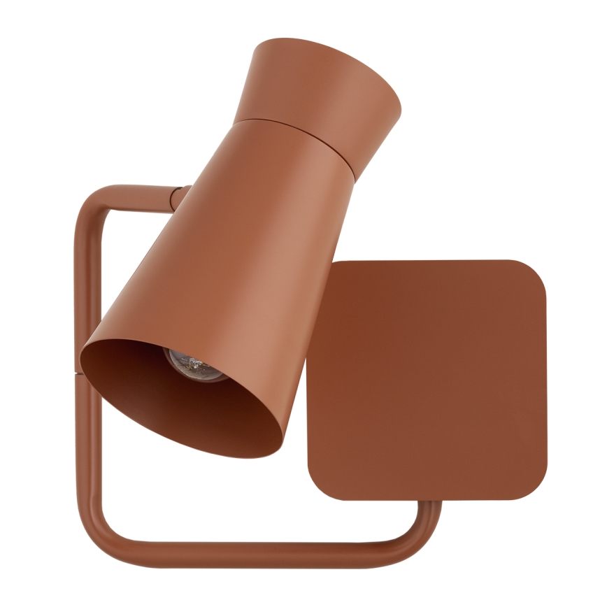 Argon 8882 - Стенна лампа LORD 1xE14/7W/230V теракотова