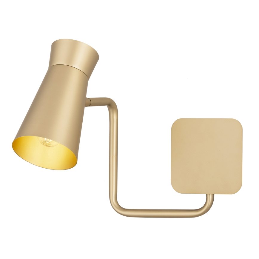 Argon 8884 - Стенна лампа LORD 1xE14/7W/230V златна