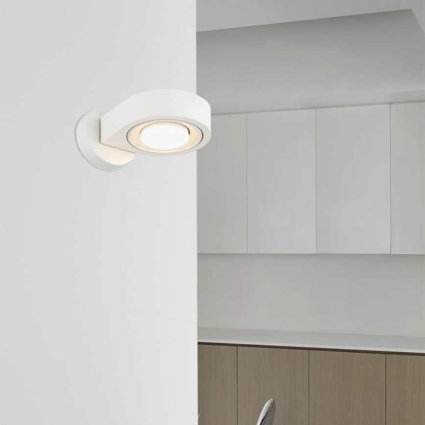 Argon 8897 - Стенно осветително тяло LOTUS 1xGX53/12W/230V бяло