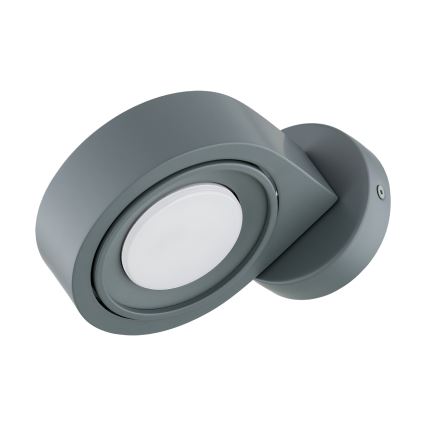 Argon 8898 - Стенно осветително тяло LOTUS 1xGX53/12W/230V сиво