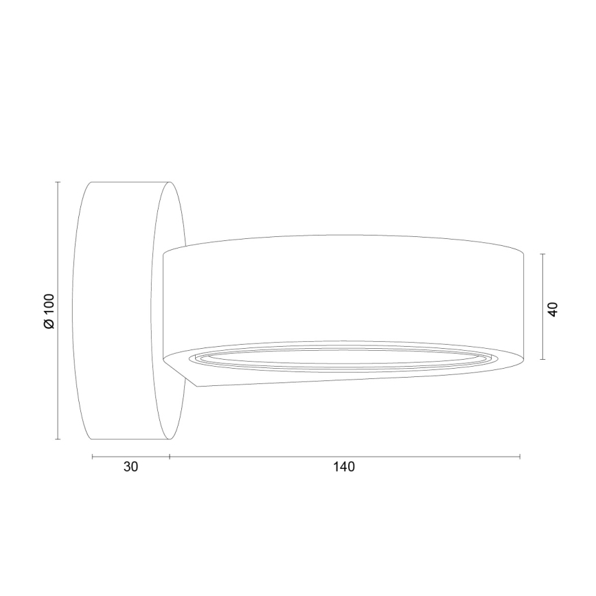 Argon 8899 - Настенно осветително тяло LOTUS 1xGX53/12W/230V златисто