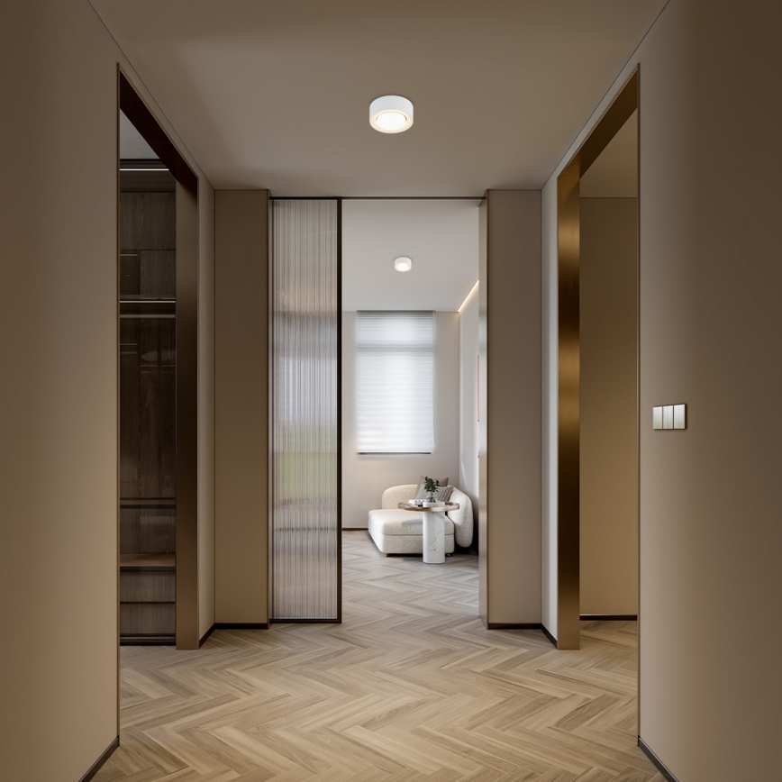 Argon 8915 - Плафон ELORA 1xGX53/7W/230V, Ø 11 см, бял