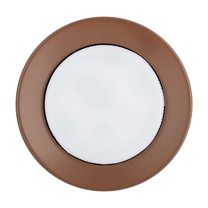 Argon 8916 - Плафон ELORA 1xGX53/7W/230V Ø 11 cm, теракота