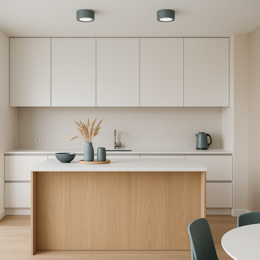 Argon 8917 - Плафон ELORA 1xGX53/7W/230V Ø 11 см сив