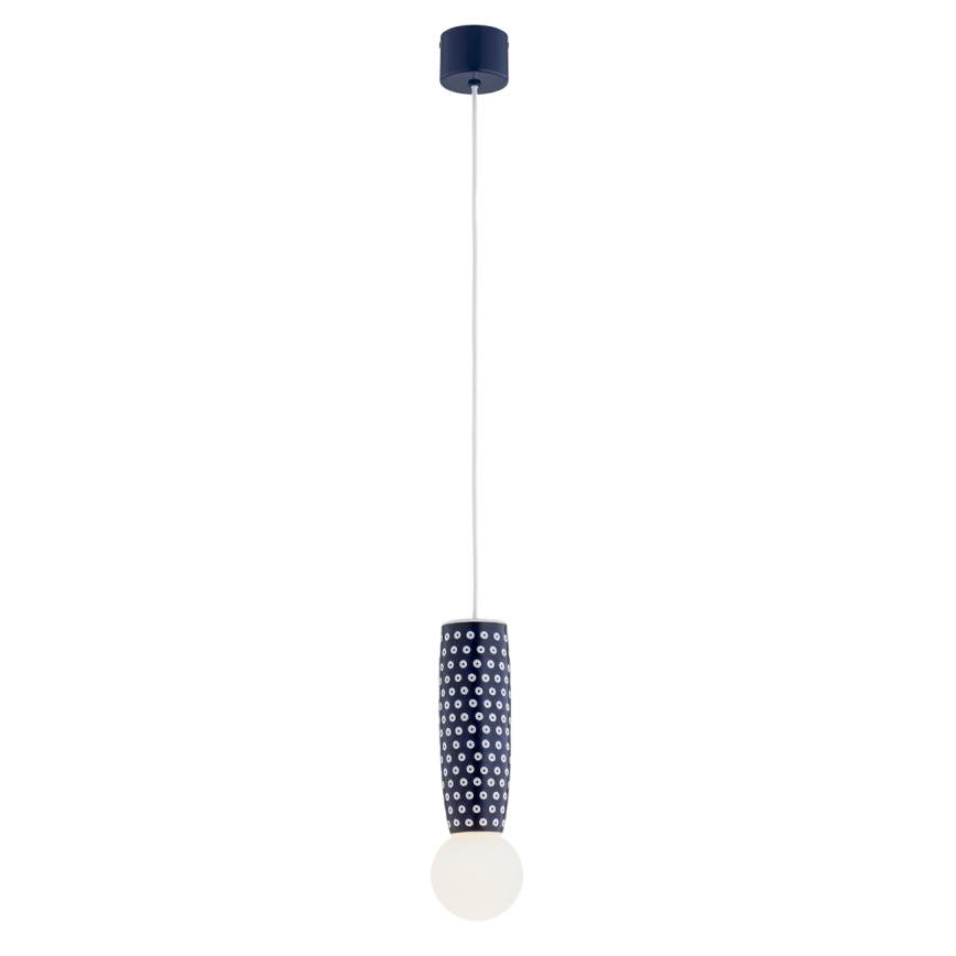 Argon 8937 - Полилей с кабелно окачване BOLL 1xG9/6W/230V син