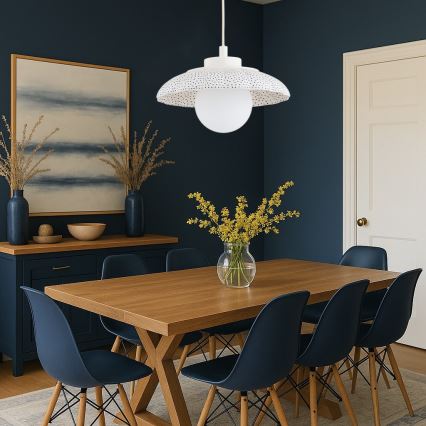 Argon 8947 - Полилей на кабел BOLL 1xG9/6W/230V бял