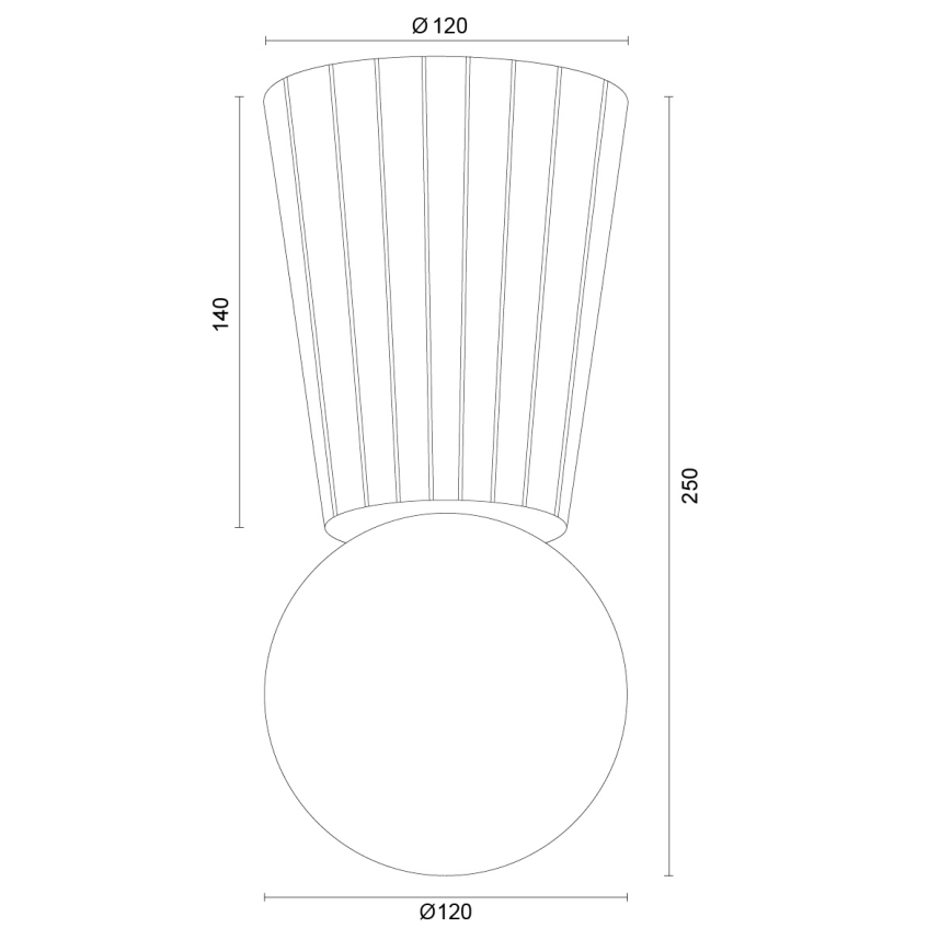 Argon 8973 - Таванно осветително тяло за баня VOLANTE 1xG9/6W/230V IP44 Ø 12 см бежово