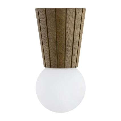 Argon 8974 - Таванно осветително тяло за баня VOLANTE 1xG9/6W/230V IP44 Ø 12 см кафяво