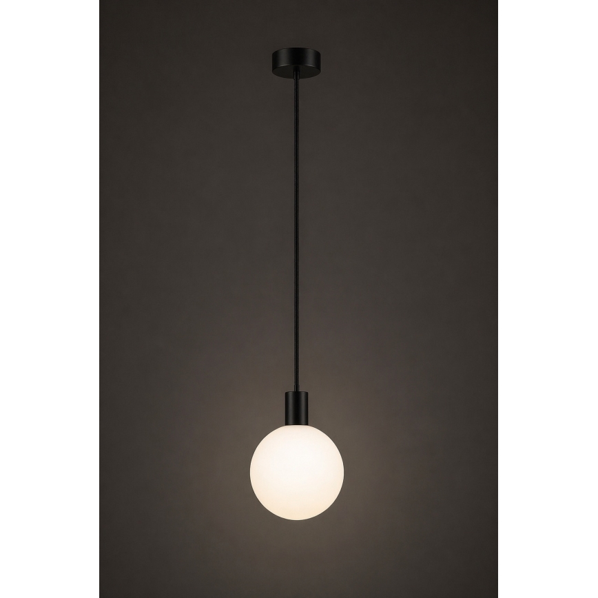 Argon 9005 - Външен висящ осветител на кабел ORE 1xG9/6W/230V IP44 черен