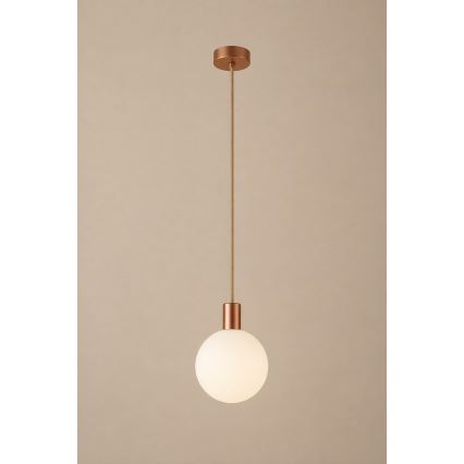Argon 9006 - Външна висяща лампа на кабел ORE 1xG9/6W/230V медна