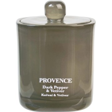 Ароматна свещ DARK PEPPER VETIVER, 180 g — до 25 часа горене