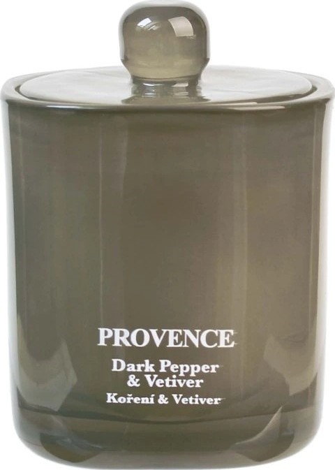 Ароматна свещ DARK PEPPER VETIVER, 180 g — до 25 часа горене