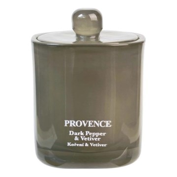 Ароматна свещ DARK PEPPER VETIVER, 180 g — до 25 часа горене