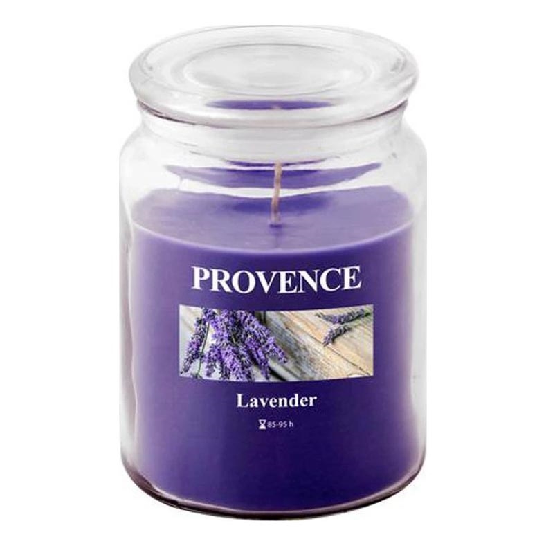 Ароматна свещ LAVENDER 510 г 85-95 ч.