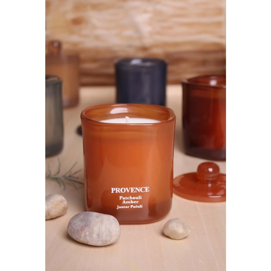 Ароматна свещ PATCHOULI КЕХЛИБАР, 180 г, 25 часа