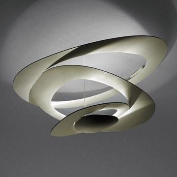 Artemide 1253120A - LED Димируем плафон PIRCE LED/44W/230V 3000K златист