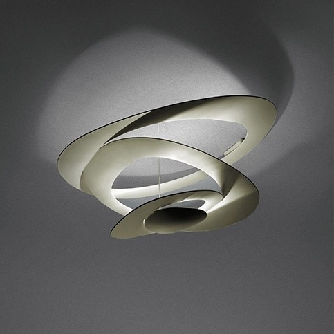 Artemide 1255120A - LED Димируем плафон PIRCE LED/44W/230V 3000K златист