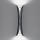Artemide 1373010A - Аплик CADMO 2xGU10/10W/230V черен