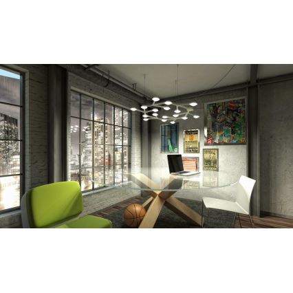 Artemide 1575050APP - LED Димируем пендел NET LED/43W/230V Ø 65 см 3000K