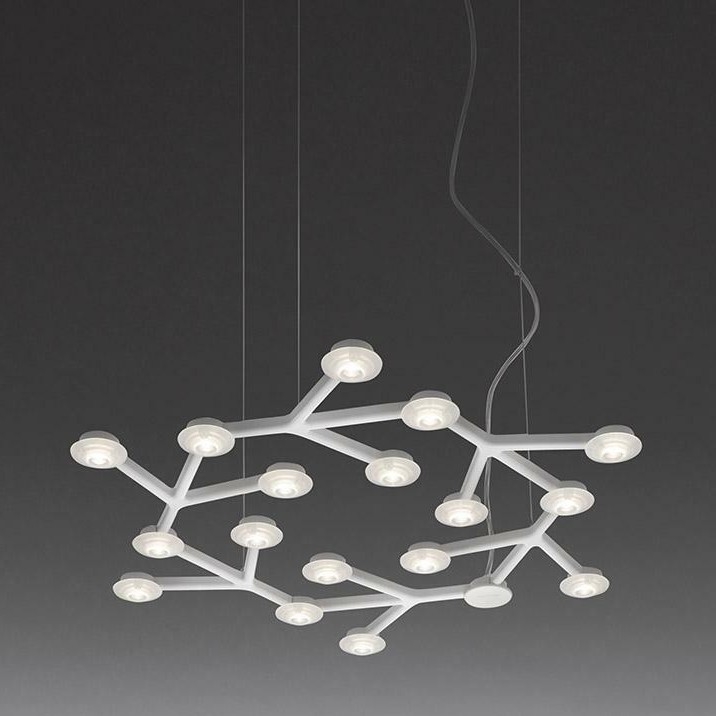 Artemide 1575050APP - LED Димируем пендел NET LED/43W/230V Ø 65 см 3000K