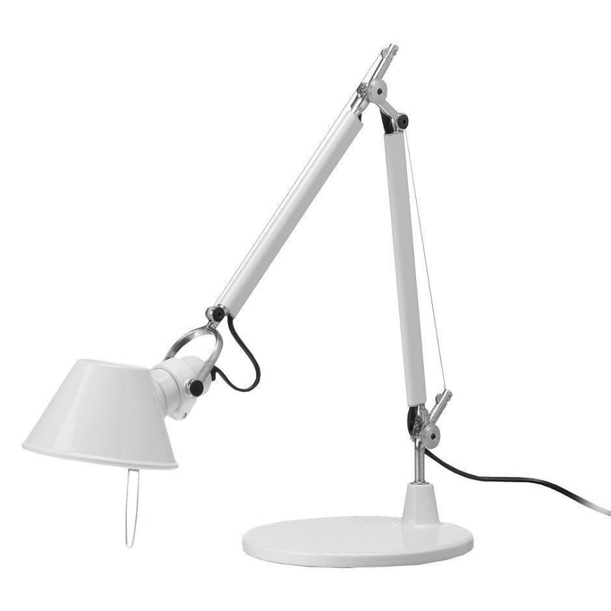 Artemide AR 0011820A - Настолна лампа TOLOMEO микро 1xE14/46W/230V бяла