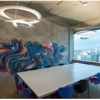 Artemide AR 1237010A - Димируема висяща лампа на кабел PIRCE MINI 1xR7s/330W/230V