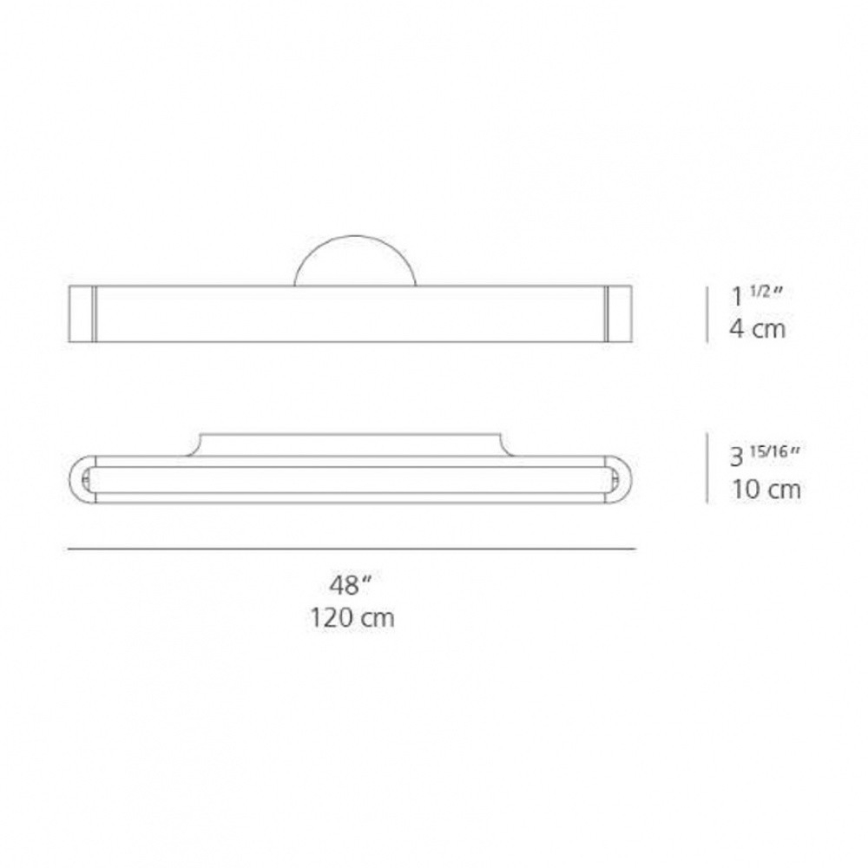 Artemide AR 1917020A - LED Стенна лампа TALO 120 1xLED/51W/230V