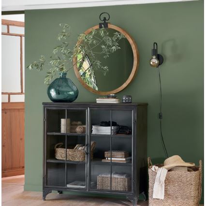 Atmosphera - Аплик KELI 1xE27/40W/230V черен