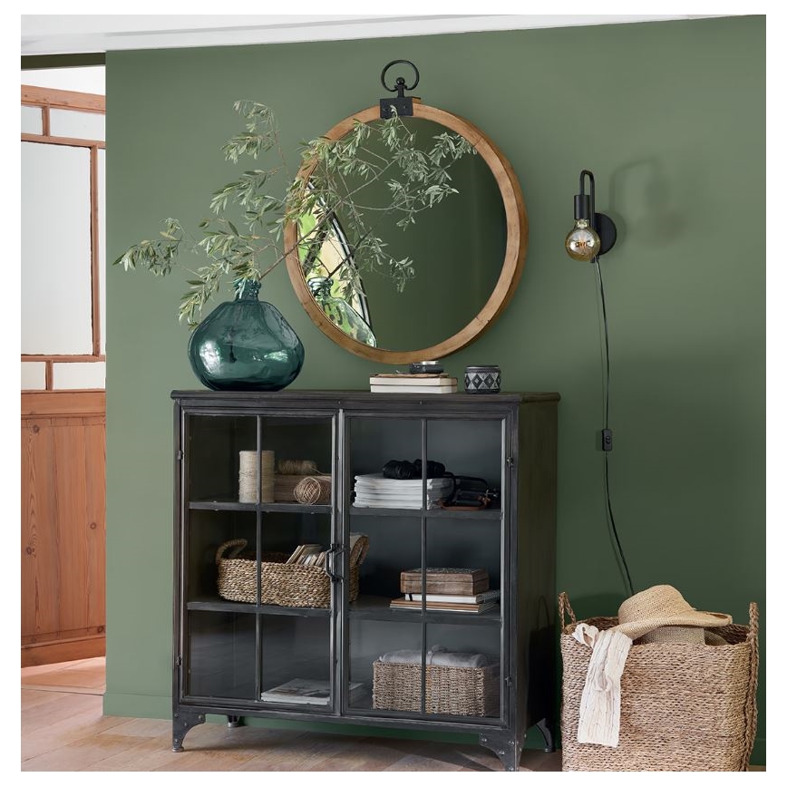 Atmosphera - Аплик KELI 1xE27/40W/230V черен