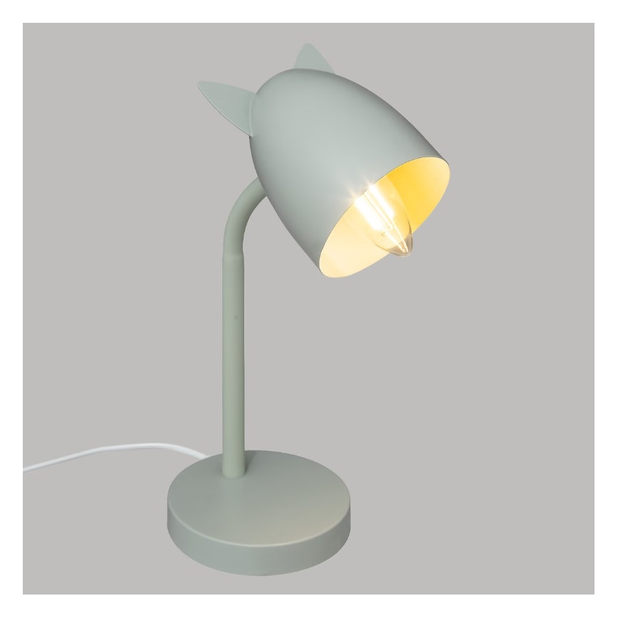 Atmosphera - Детска настолна лампа OREILLES 1xE14/40W/230V ментова