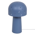Atmosphera - Детска настолна лампа STARRY MUSHROOM 1xE14/25W/230V синя
