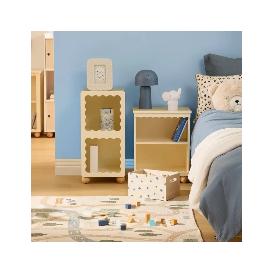 Atmosphera - Детска настолна лампа STARRY MUSHROOM 1xE14/25W/230V синя