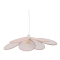 Atmosphera - Детски полилей с кабел PETAL 1xE27/40W/230V Ø 64 cm розов