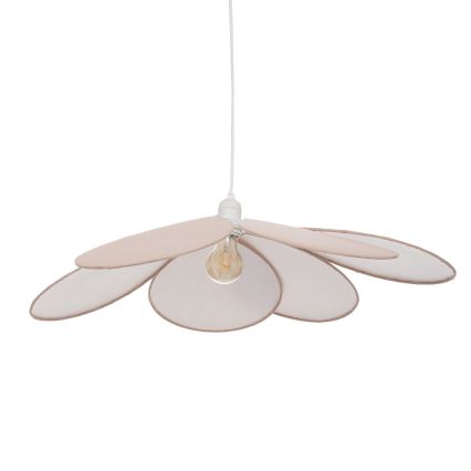 Atmosphera - Детски полилей с кабел PETAL 1xE27/40W/230V Ø 64 cm розов