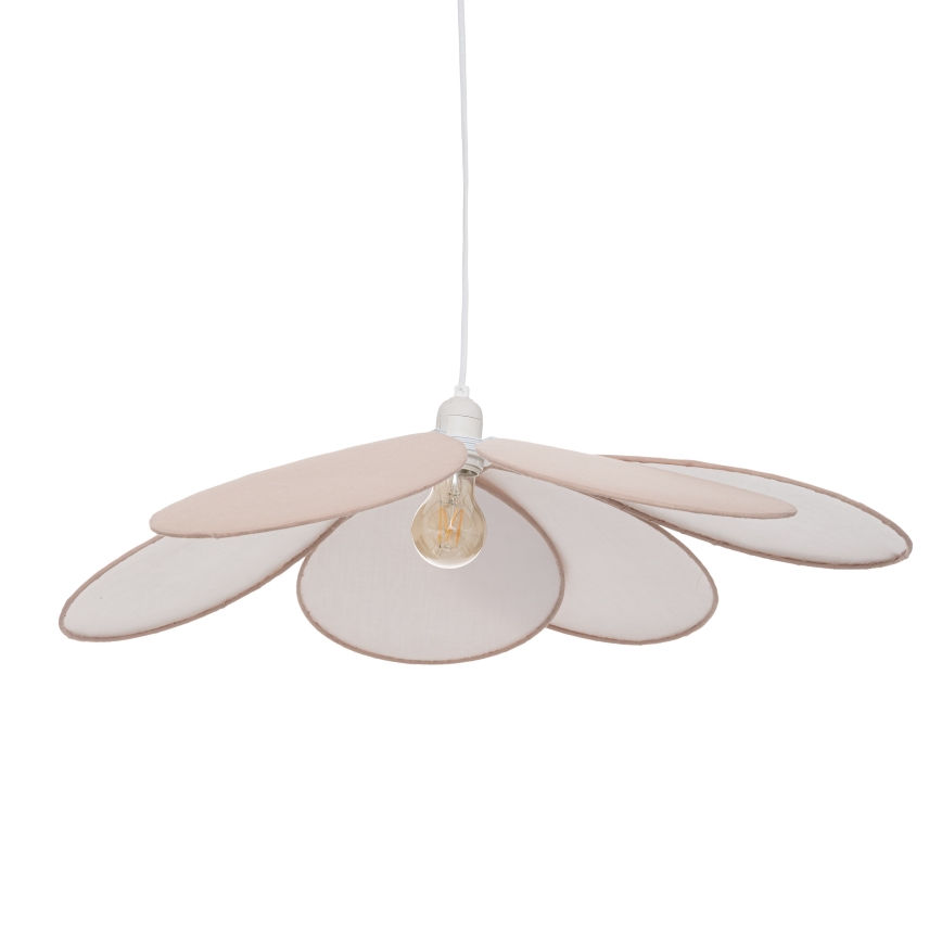 Atmosphera - Детски полилей с кабел PETAL 1xE27/40W/230V Ø 64 cm розов