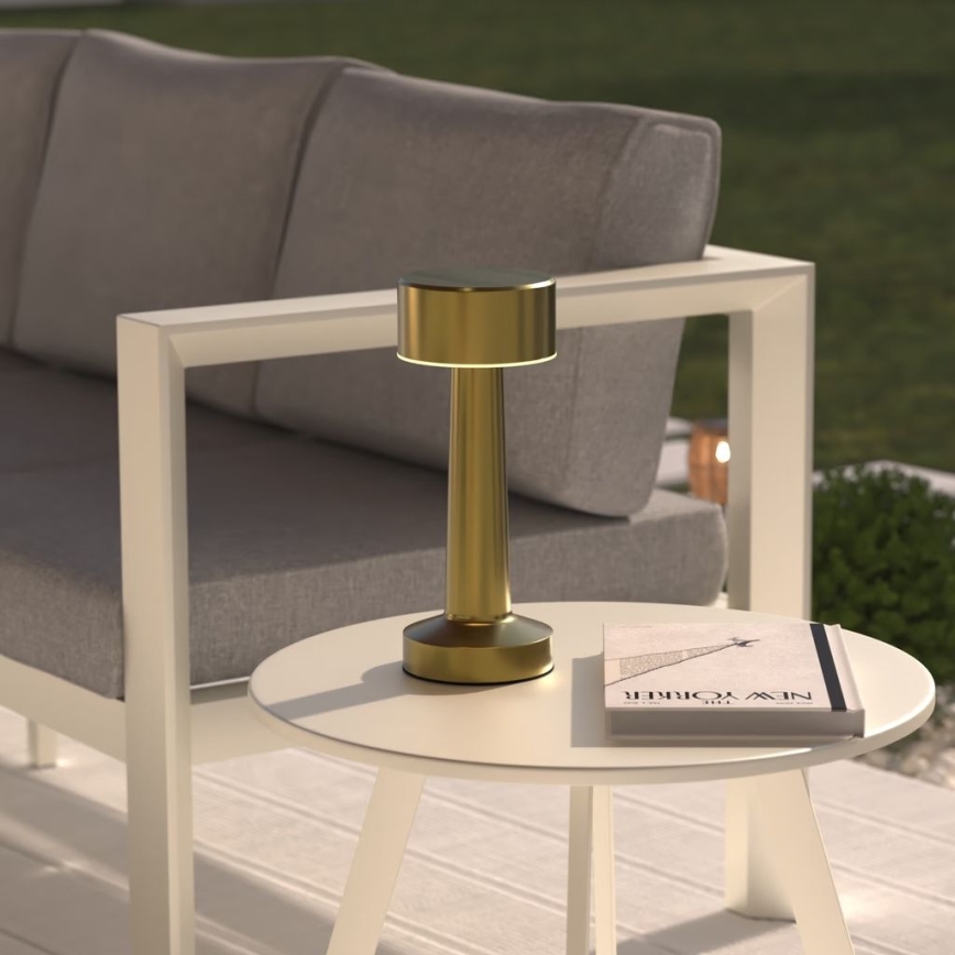 Atmosphera - LED Акумулаторен екстериорен докосване настолна лампа HALTO LED/3,7V 1800 mAh IP44