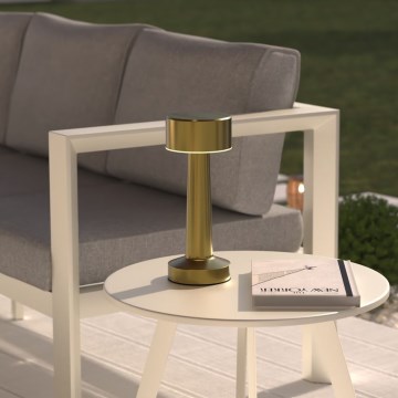 Atmosphera - LED Акумулаторен екстериорен докосване настолна лампа HALTO LED/5V 1800 mAh IP44