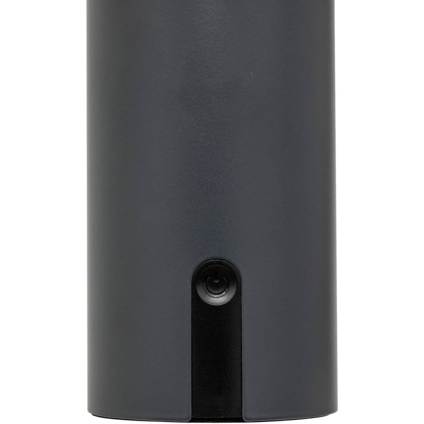 Atmosphera - LED Акумулаторна екстериорна сензорна настолна лампа JANY LED/3,7V 22 см 2200 mAh IP44 черен