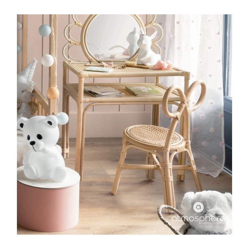 Atmosphera - LED детска нощна лампа TEDDY LED/3xAA бяла