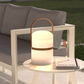 Atmosphera - LED Димируема акумулаторна екстериорна настолна лампа KIARA LED/3,7V 36 см 4000 mAh IP44