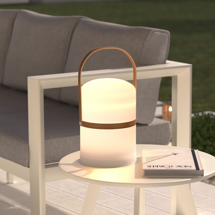 Atmosphera - LED Димируема акумулаторна екстериорна настолна лампа KIARA LED/3,7V 36 см 4000 mAh IP44