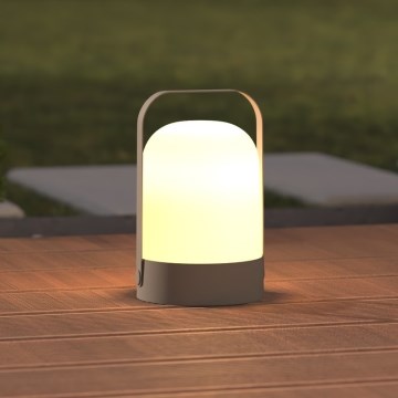 Atmosphera - LED Екстериорен преносим настолна лампа JERTA LED/2xAA IP44