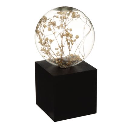 Atmosphera - LED настолна лампа MICRO LED/2xAAA антрацит