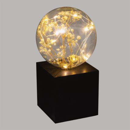 Atmosphera - LED настолна лампа MICRO LED/2xAAA антрацит