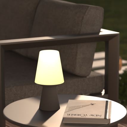 Atmosphera - LED регулируема външна настолна лампа с докосване WIZA LED/5V 2400 mAh 23 см IP44